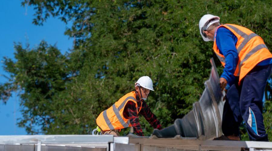 Professional new roof installation services in Decker, MI